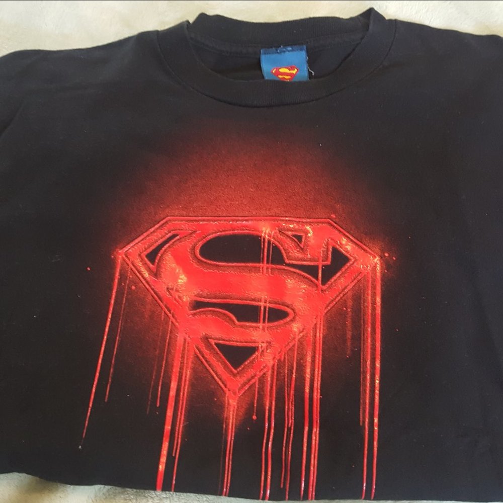 Vintage & Rare Superman Long Sleeve T-shirt Size (L) DC Comics